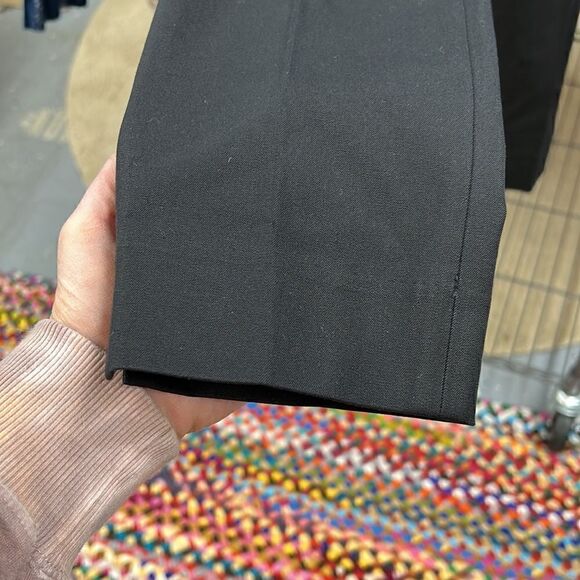 Talbots Chatham Ankle Fit higher waisted w side zip black pants - Picture 11 of 13